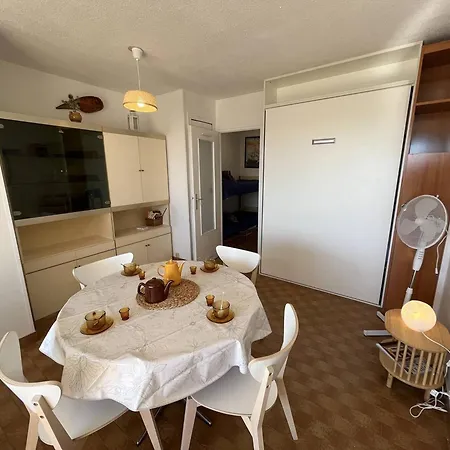 Apartment Studio Cabine Au Cap D'agde, 4 Couchages, Terrasse, Parking, Plage A Proximite - Fr-1-249a-40